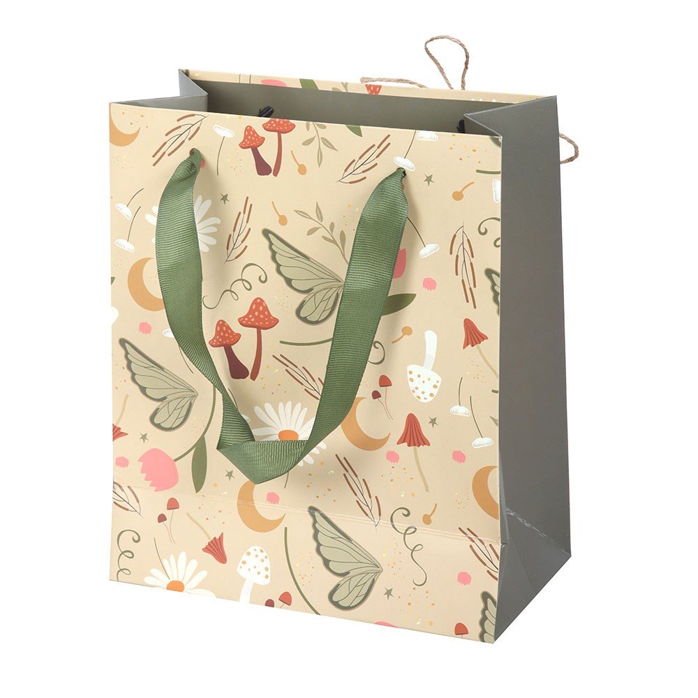 Something Different - 23cm Medium Fairy Folklore Print Geschenktasche - Mehrfarben